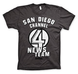Billede af Anchorman, Anchorman: San Diego Channel 4 T-Shirt