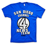 Billede af Anchorman, Anchorman: San Diego Channel 4 T-Shirt