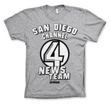 Billede af Anchorman, Anchorman: San Diego Channel 4 T-Shirt