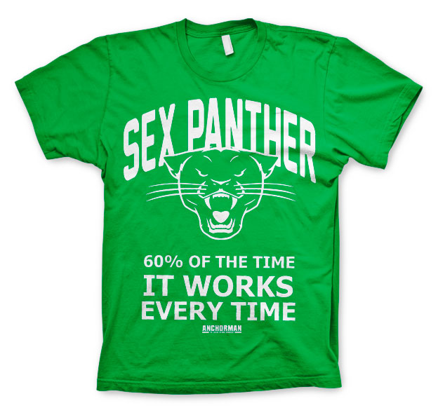 Billede af Anchorman, Anchorman: Sex Panther T-Shirt