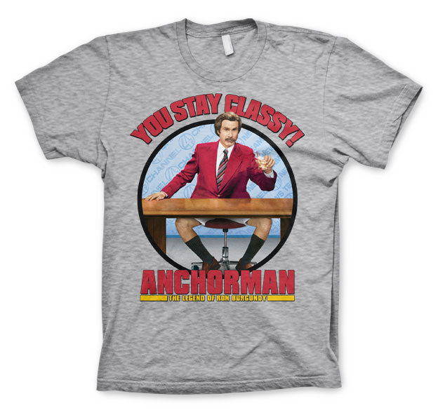 Billede af Anchorman, Anchorman: You Stay Classy T-Shirt