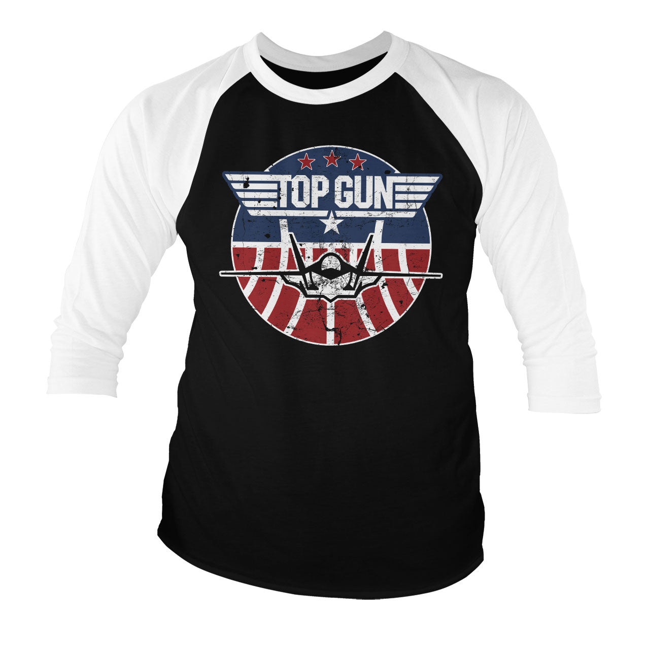Billede af Top Gun: Tomcat 3/4-ærmet Raglan T-Shirt