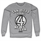 Billede af Anchorman, Anchorman: San Diego Channel 4 Sweatshirt