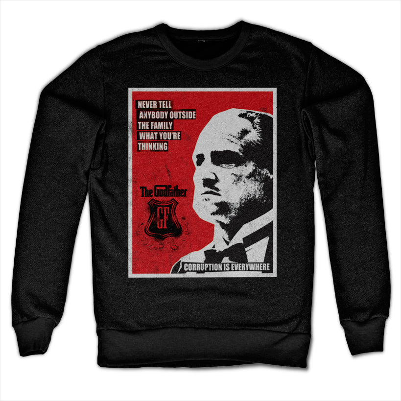 Billede af The Godfather, Never Tell Anybody Sweatshirt