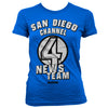 Billede af Anchorman, Anchorman: San Diego Channel 4 T-shirt (Kvinder)