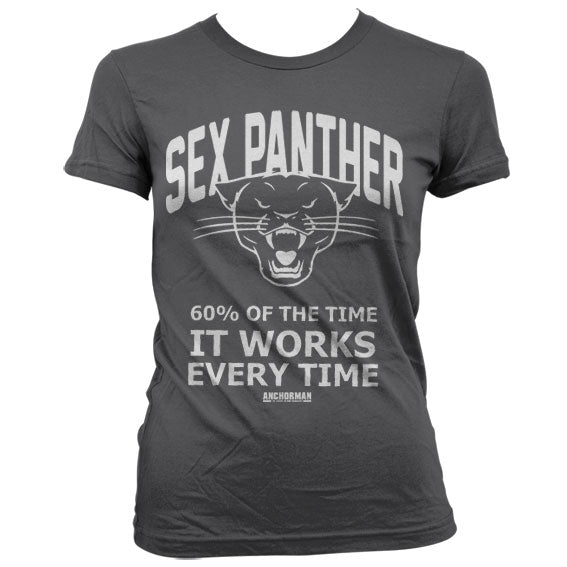 Billede af Anchorman, Anchorman: Sex Panther T-Shirt (Kvinder)