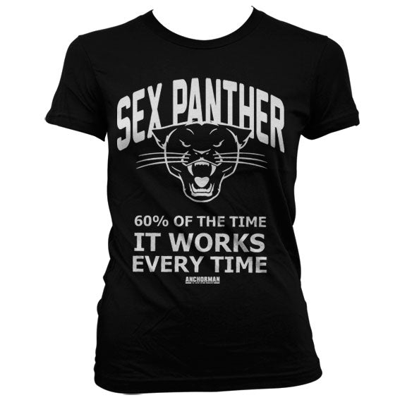Billede af Anchorman, Anchorman: Sex Panther T-Shirt (Kvinder)