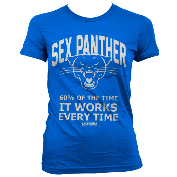 Billede af Anchorman, Anchorman: Sex Panther T-Shirt (Kvinder)