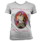 Billede af Anchorman, Anchorman: Hot Breath In You Ear T-shirt (Kvinder)