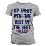 Billede af Top Gun: Up There With The Best Of The Best T-Shirt (Kvinder)