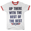 Billede af Top Gun: Up There With The Best Of The Best Ringer T-Shirt