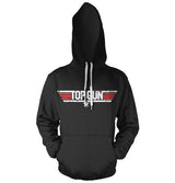 Billede af Top Gun: Distressed Logo Hoodie