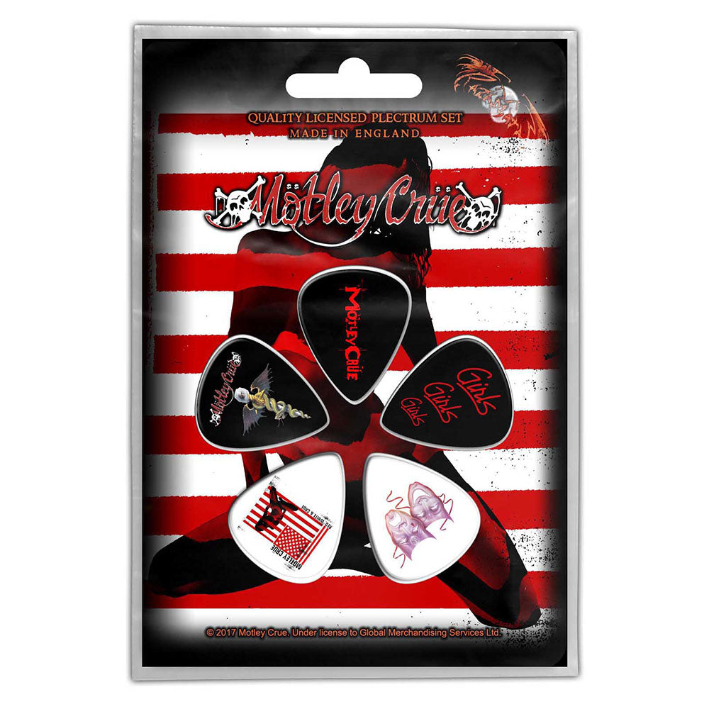 Billede af Motley Crue Red, White & Crue Plektre