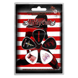Billede af Motley Crue Red, White & Crue Plektre