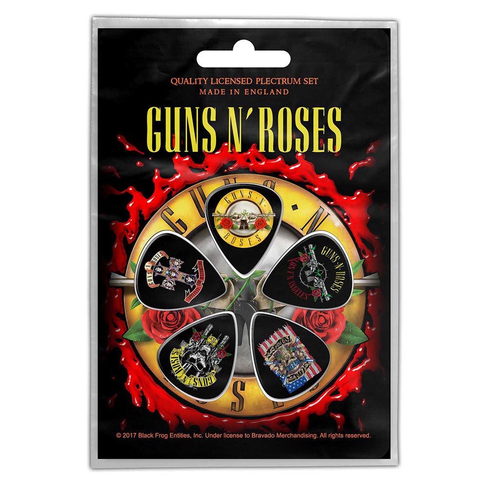 Billede af Guns N' Roses Bullet Logo Plektrum