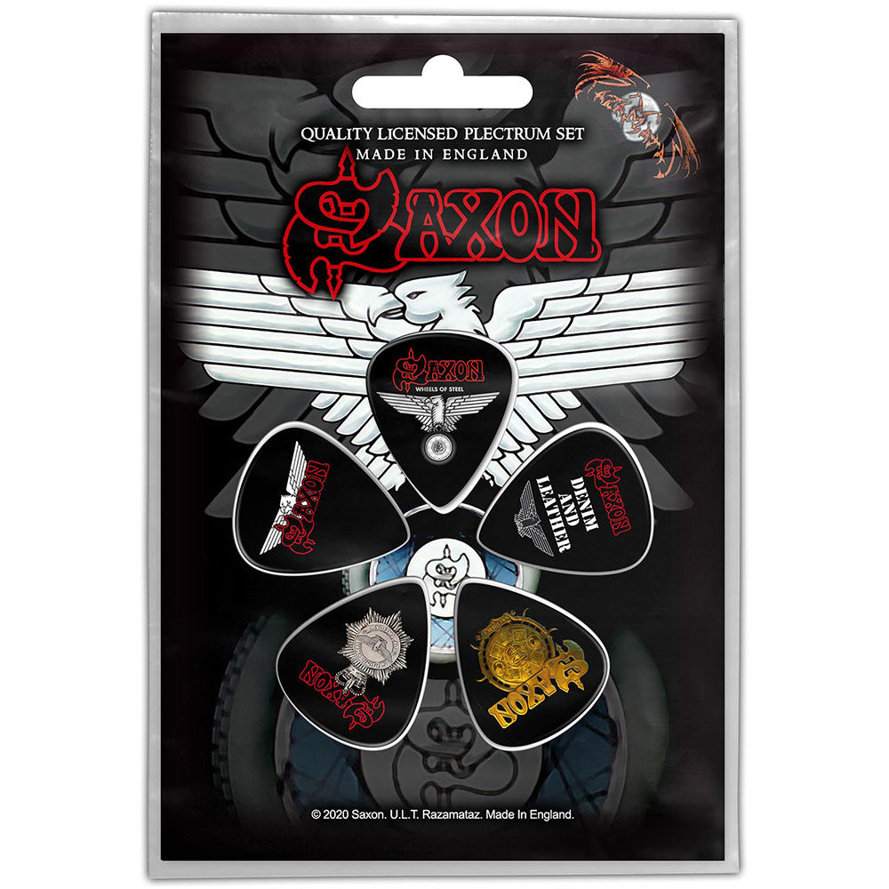 Saxon: Wheels Of Steel Plectrum Pack