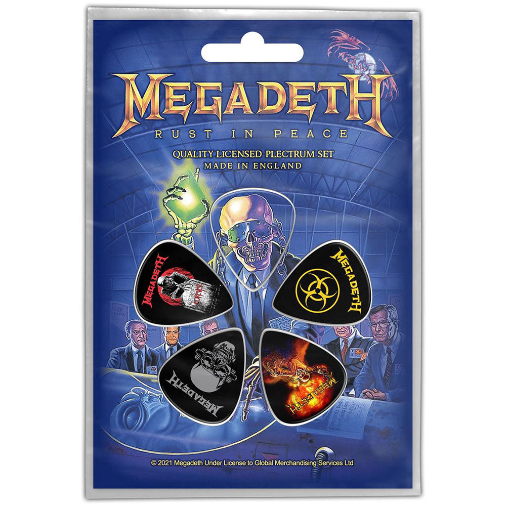 Megadeth: Rust In Peace Plectrum Pack