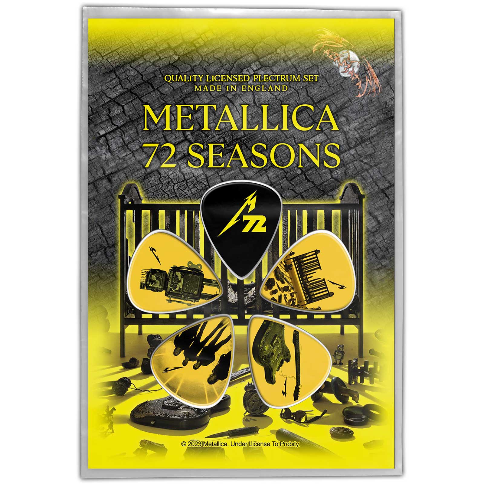 Metallica: 72 Seasons Plectrum Pack (Retail Pack)