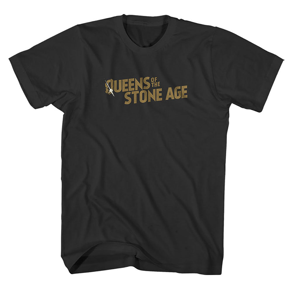 Queens Of The Stone Age: Bullet Shot Logo T-Shirt