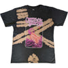 Queens Of The Stone Age: Planet Frame T-Shirt (Dip Dye)