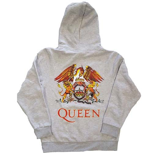 Billede af Queen Classic Crest Hoodie BACK