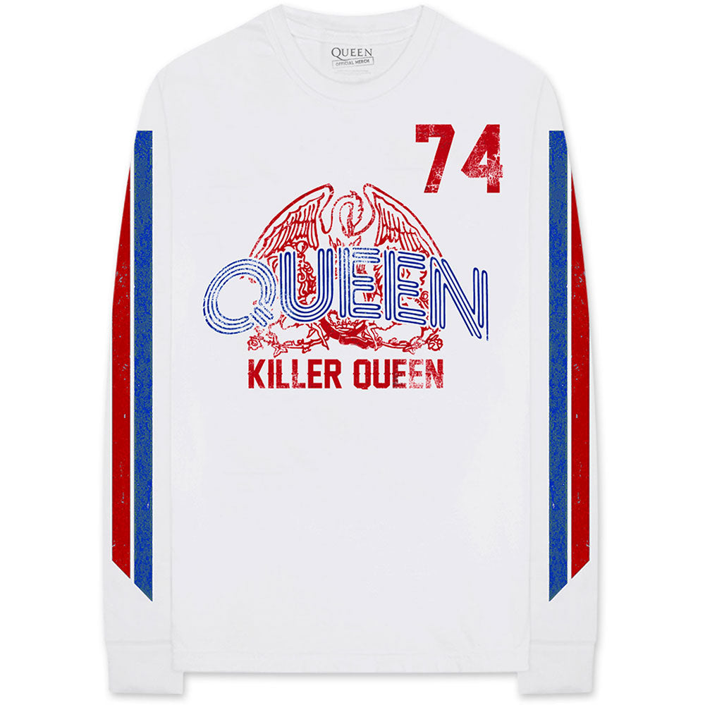 Billede af Queen Killer Queen '74 Stripes Langærmet t-shirt
