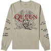 Queen: Handwritten Long Sleeve T-Shirt (Sleeve Print)