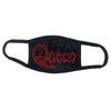 Queen: Red Retro Logo Face Mask