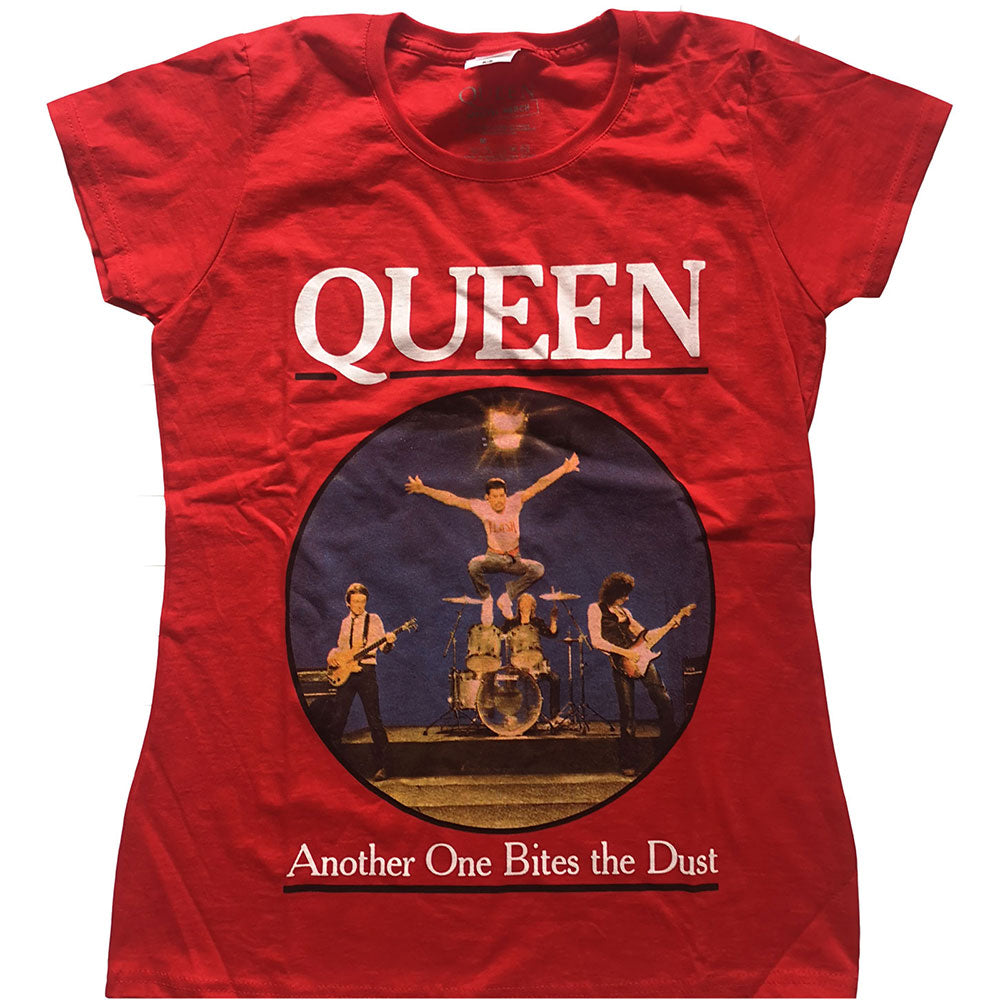 Queen: One Bites The Dust T-Shirt (Kvinder)