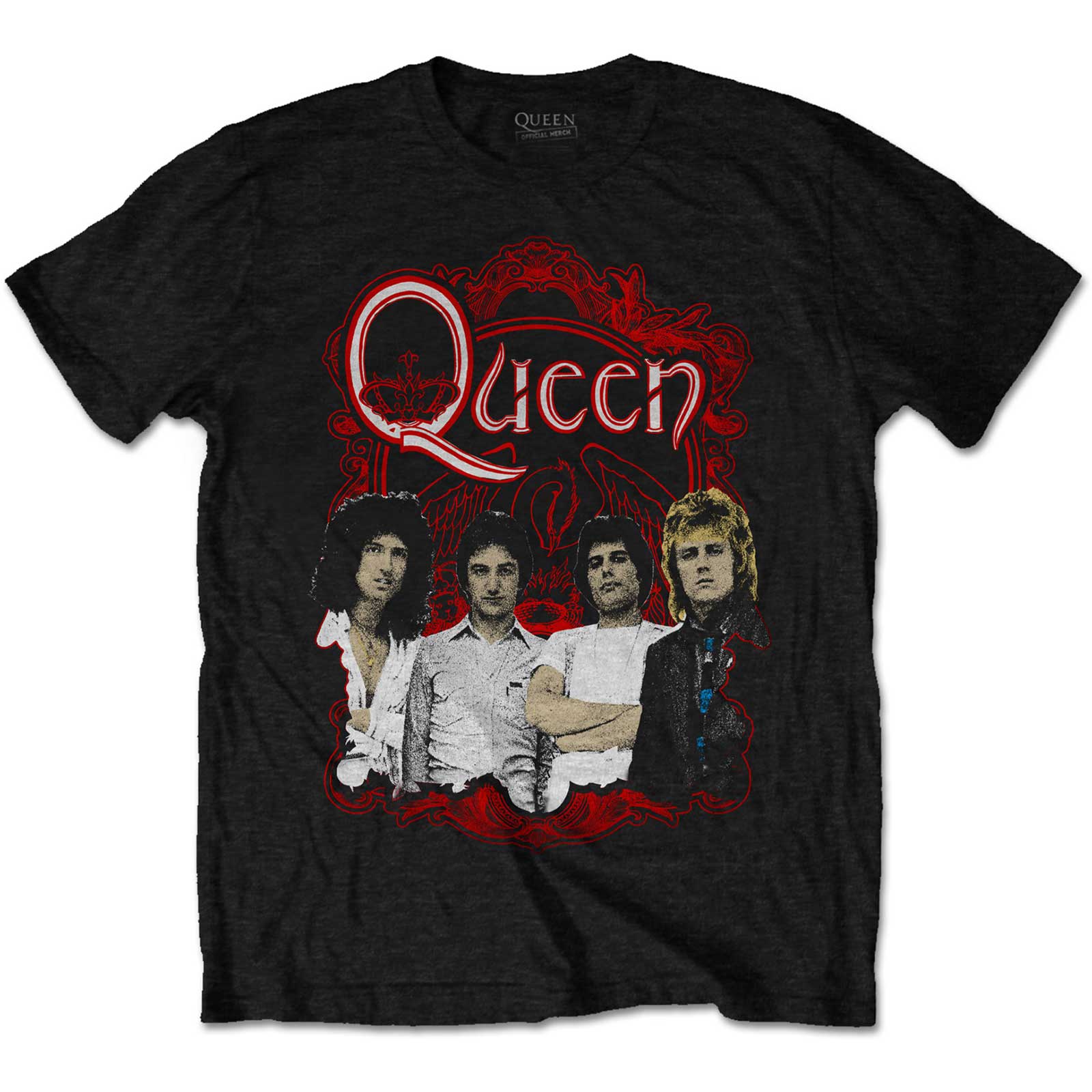 Queen: Ornate Crest Photo T-Shirt