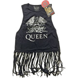 Billede af Queen Crest Vintage T-shirt til kvinder