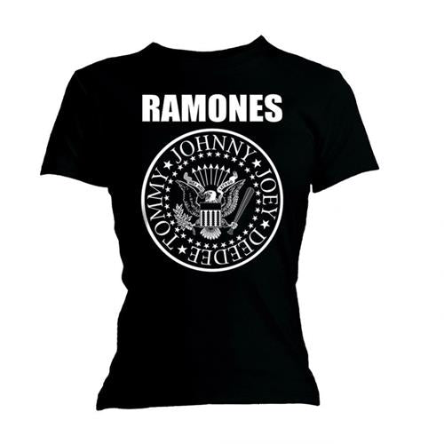 Ramones: Seal T-Shirt (Kvinder)