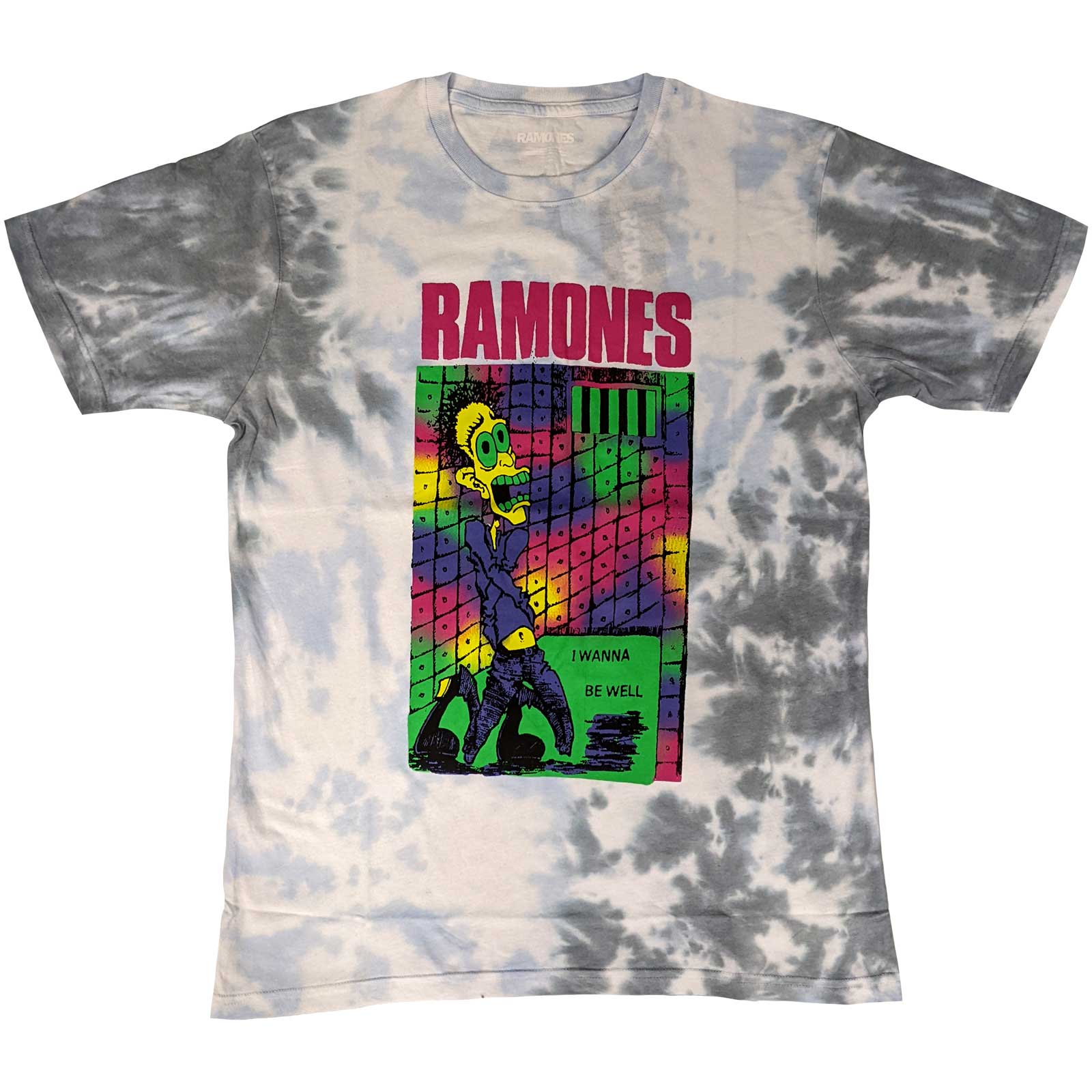 Ramones: Escapeny T-Shirt (Dip Dye)
