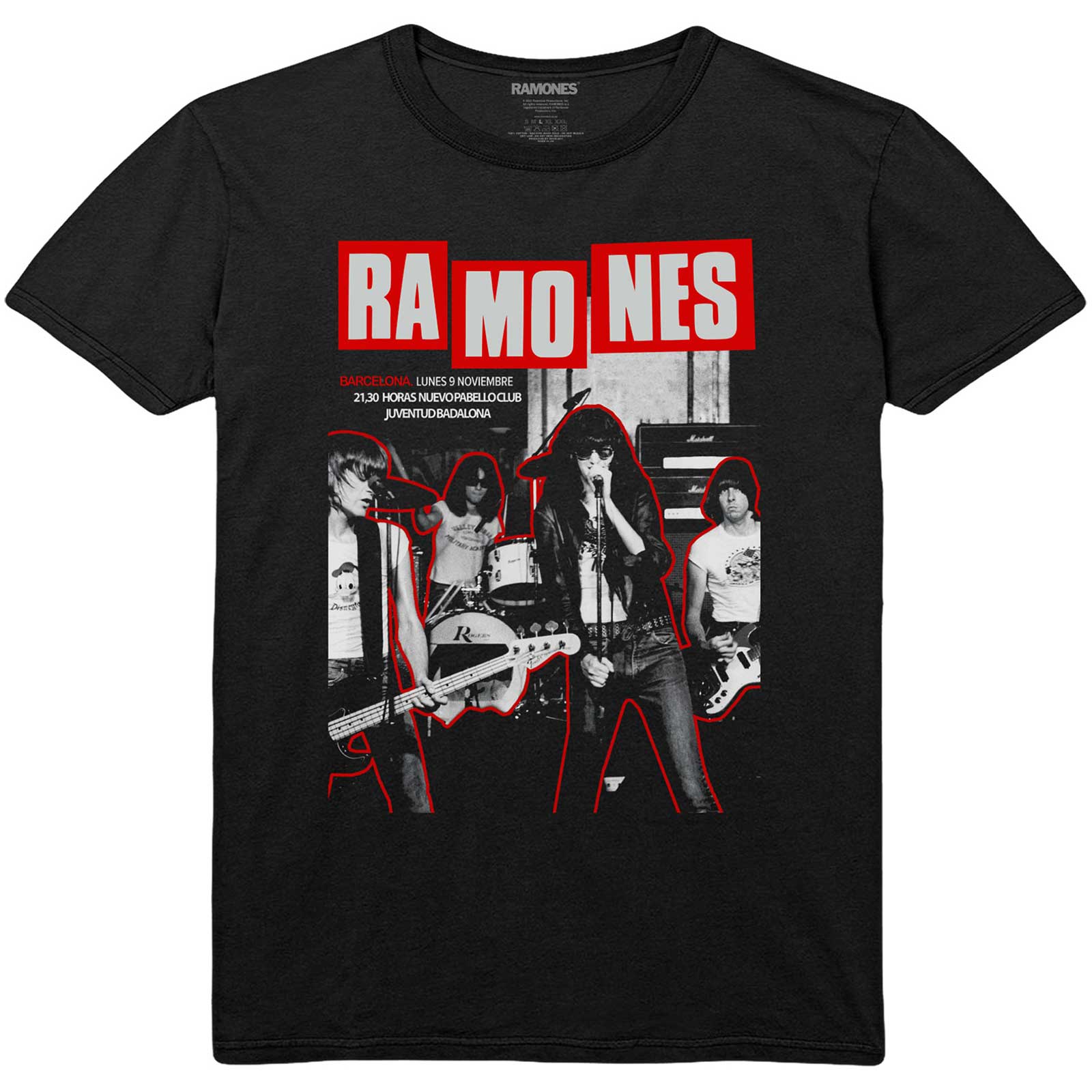 Ramones: Barcelona T-Shirt