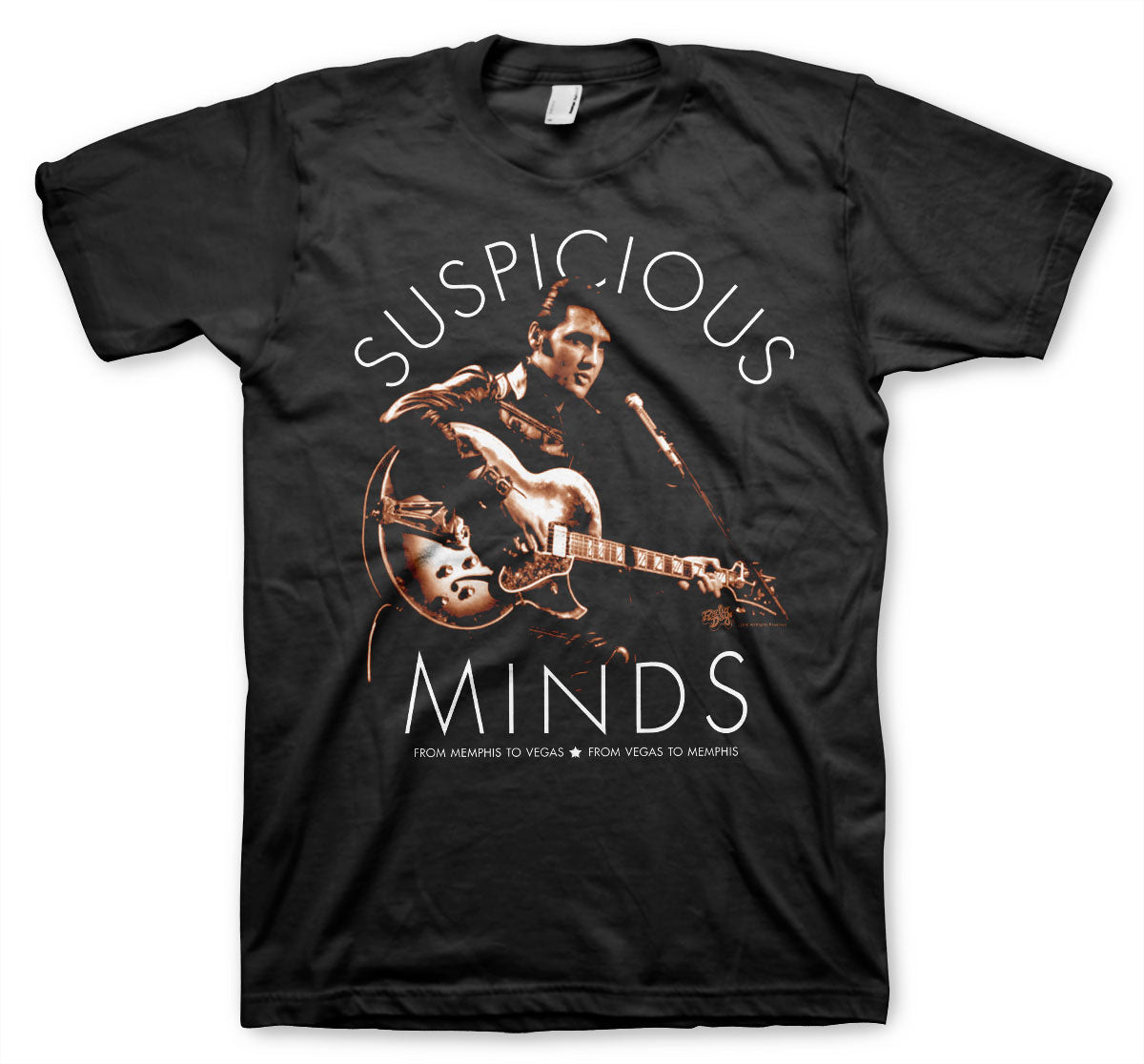 Billede af Elvis Presley, Elvis Presley: Suspicious Minds T-Shirt