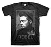 Billede af James Dean, James Dean: BW Rebel T-Shirt