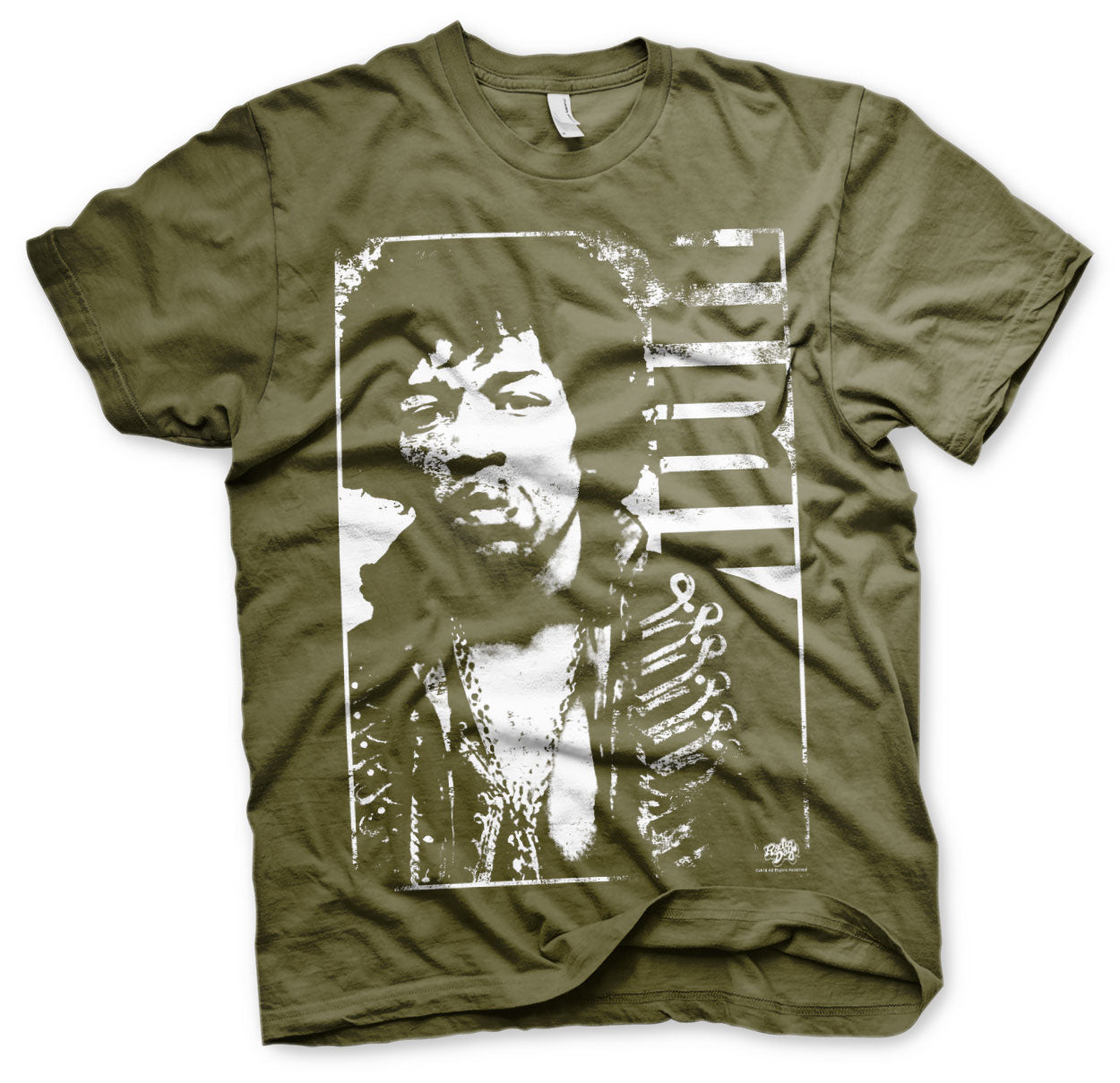 Billede af Jimi Hendrix, Jimi Hendrix: Distressed T-Shirt