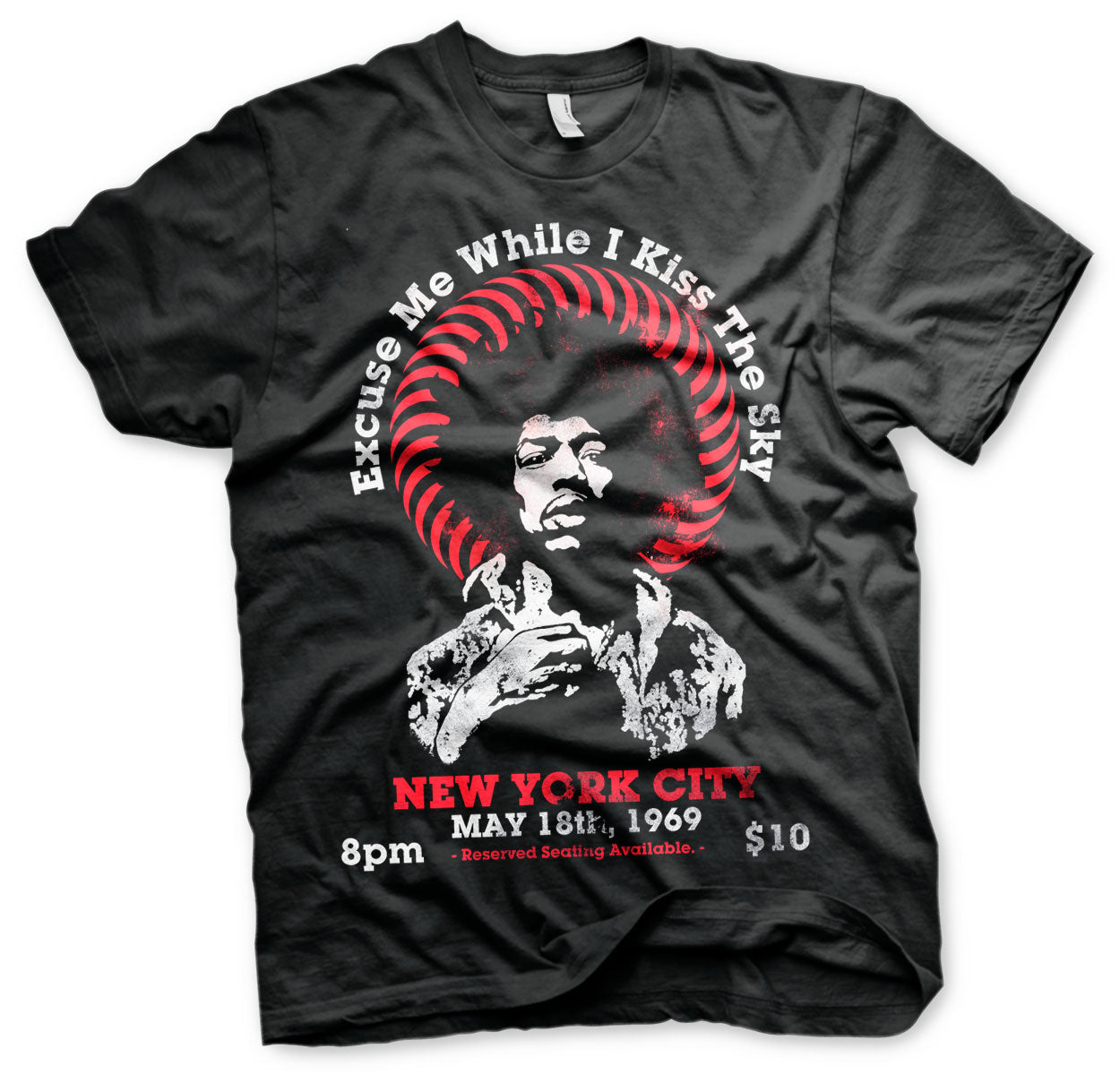 Billede af Jimi Hendrix, Jimi Hendrix: Live In New York T-Shirt