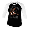Billede af Elvis Presley, Elvis Presley: Suspicious Minds Raglan 3/4 Sleeve T-Shirt