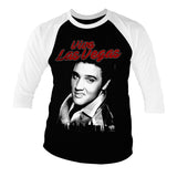 Billede af Elvis Presley, Elvis Presley: Viva Las Vegas Raglan 3/4 Sleeve T-Shirt