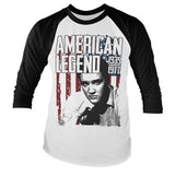 Billede af Elvis Presley, Elvis Presley: American Legend Raglan 3/4 Sleeve T-Shirt