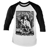 Billede af Jimi Hendrix, Jimi Hendrix: Bold As Love Langærmet Raglan T-Shirt