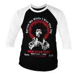 Billede af Jimi Hendrix, Jimi Hendrix: Live In New York 3/4-ærmet Raglan T-Shirt