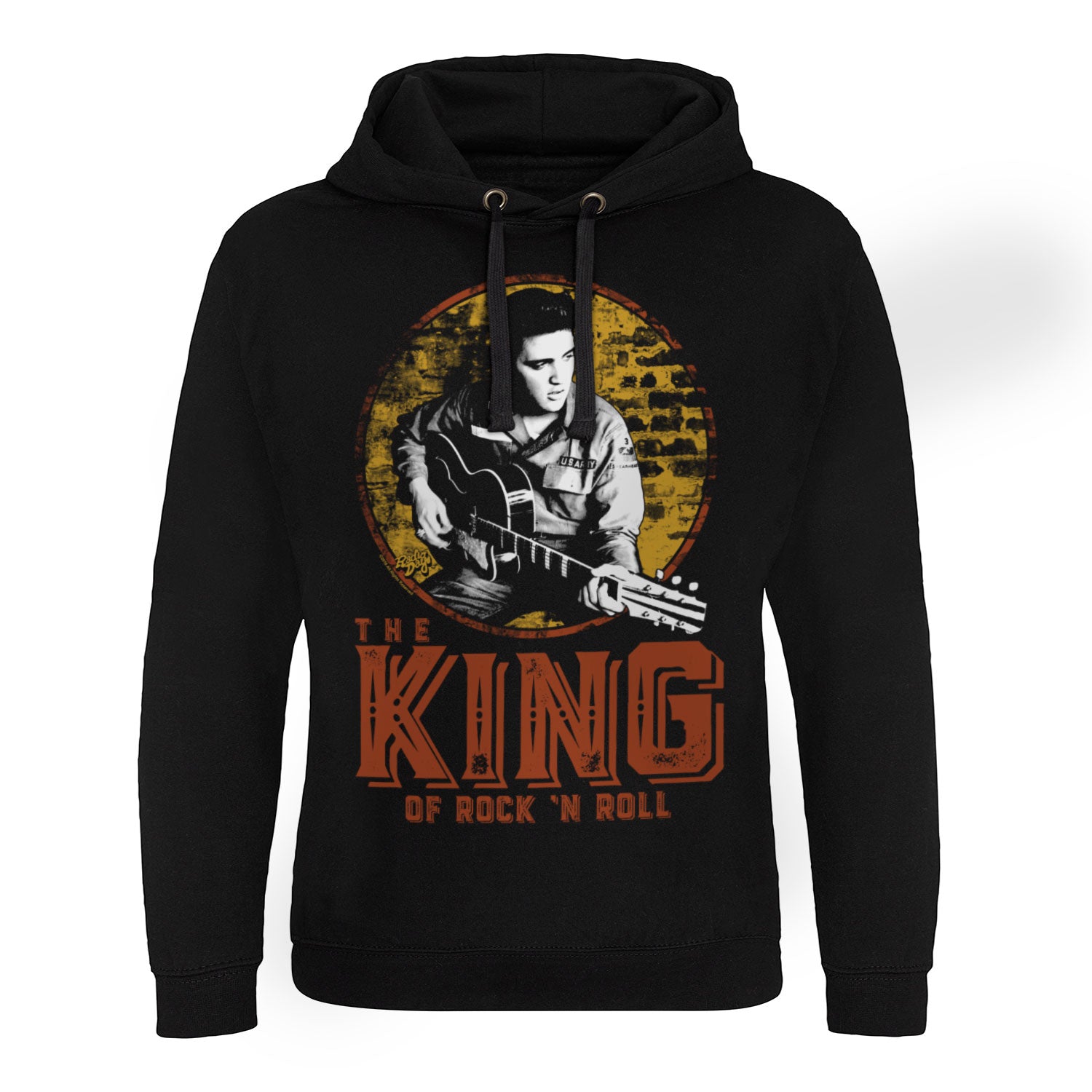 Billede af Elvis Presley, Elvis Presley: The King Of Rock 'n Roll Epic Hoodie