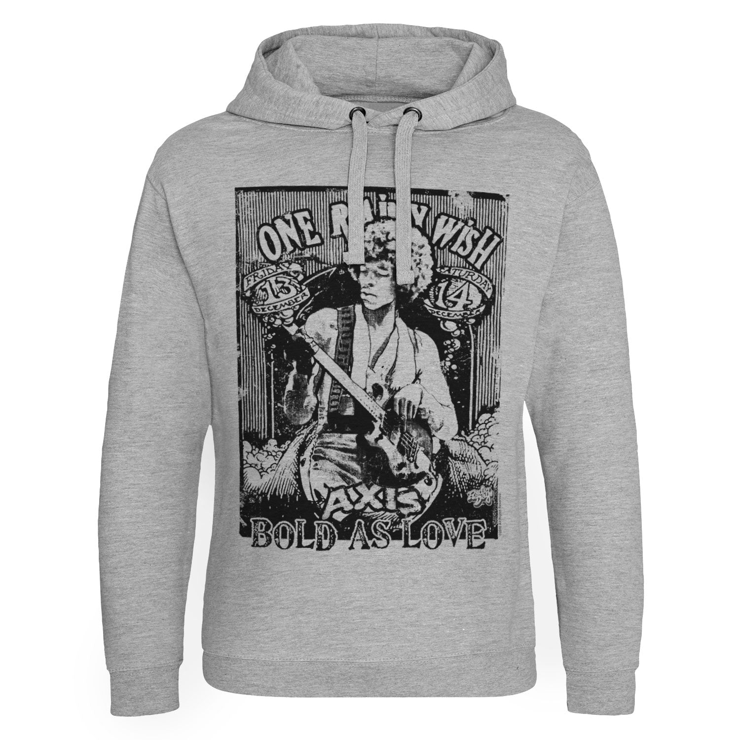 Billede af Jimi Hendrix, Jimi Hendrix: Bold As Love Epic Hoodie