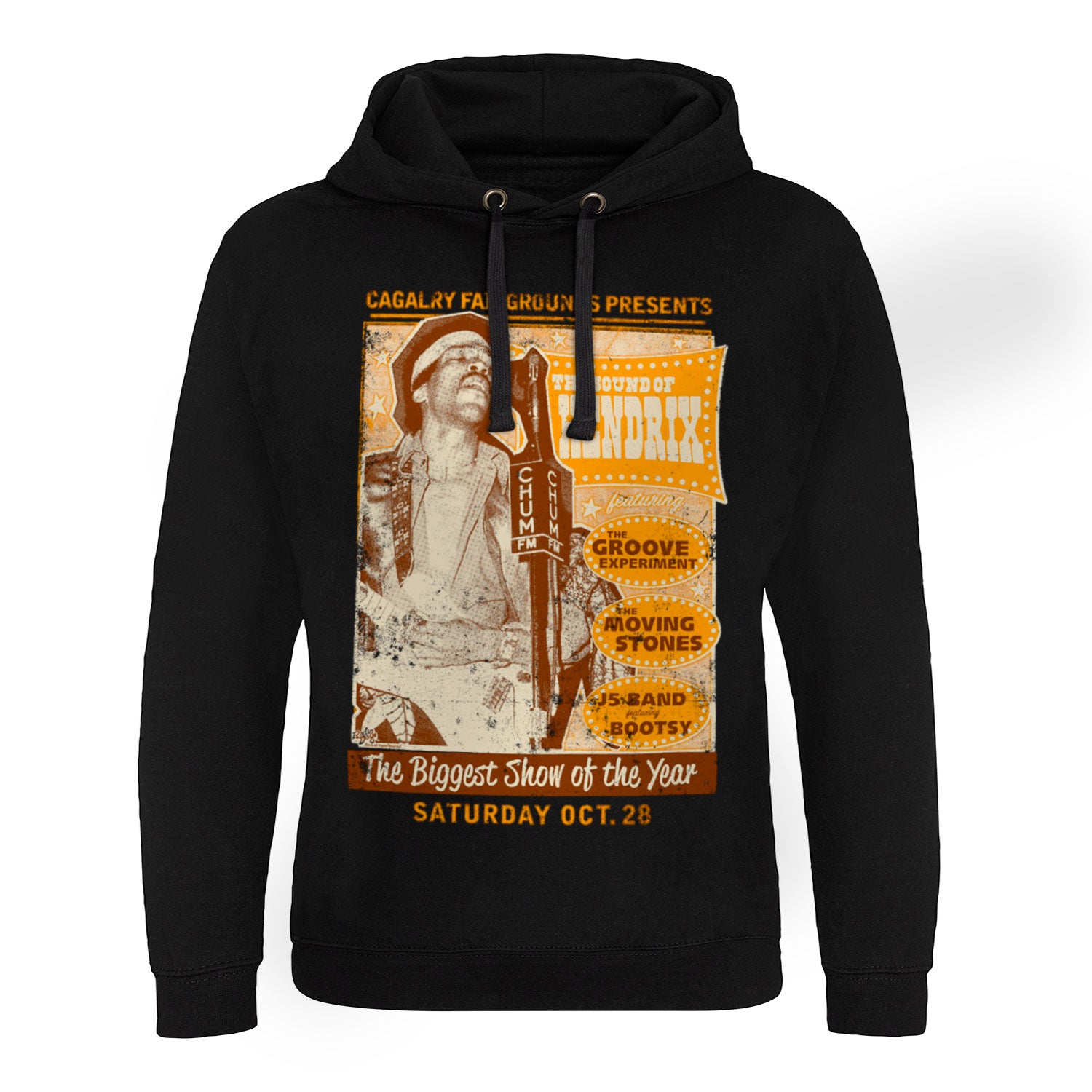 Billede af Jimi Hendrix, Jimi Hendrix: The Sound Of Hendrix Poster Epic Hoodie