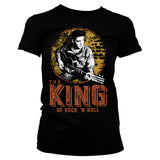 Billede af Elvis Presley, Elvis Presley: The King Of Rock 'n Roll T-Shirt (Kvinder)