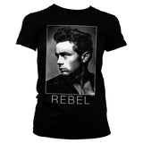 Billede af James Dean, James Dean: BW Rebel T-Shirt (Kvinder)