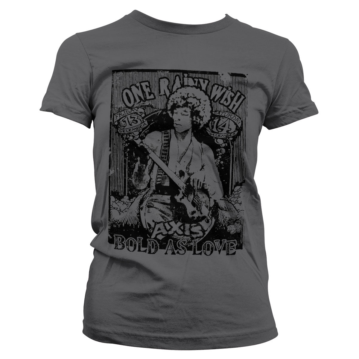 Billede af Jimi Hendrix, Jimi Hendrix: Bold As Love T-Shirt (Kvinder)