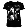 Billede af Jimi Hendrix, Jimi Hendrix: Distressed T-Shirt (Kvinder)
